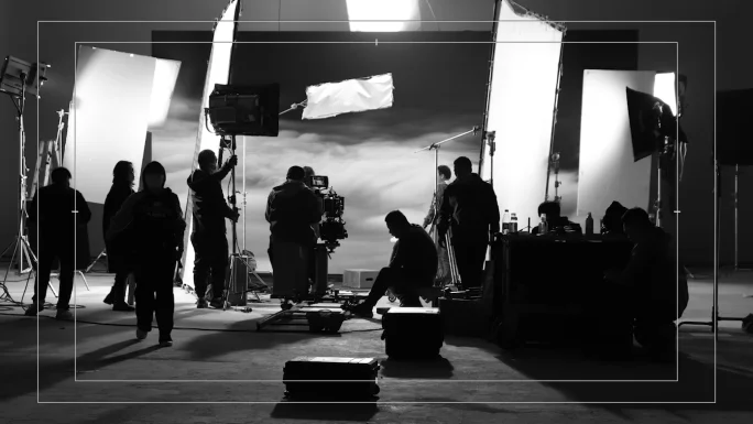 国产专业拍摄团队工作场景